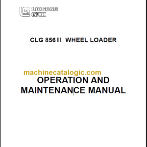 CLG 856 III OPERATION MANUAL 2008