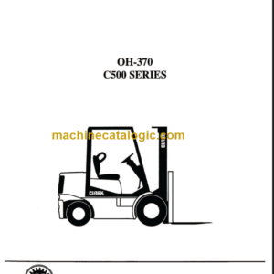 CLARK C500 (OH-370) Overhaul Manual