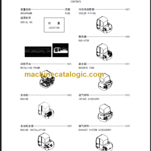 CLG 904 C PARTS CATALOG