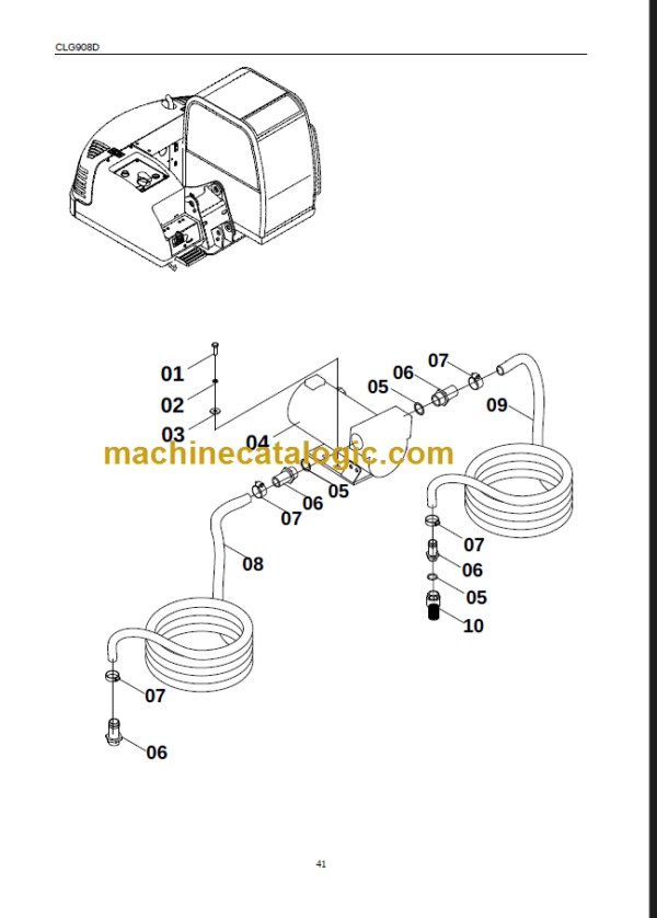 CLG835III (62F0050 0051) PARTS MANUAL