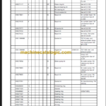 Volvo L120 BM Wheel Loader Parts Manual