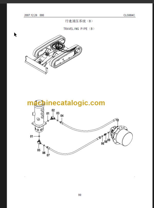 CLG 904 C PARTS CATALOG