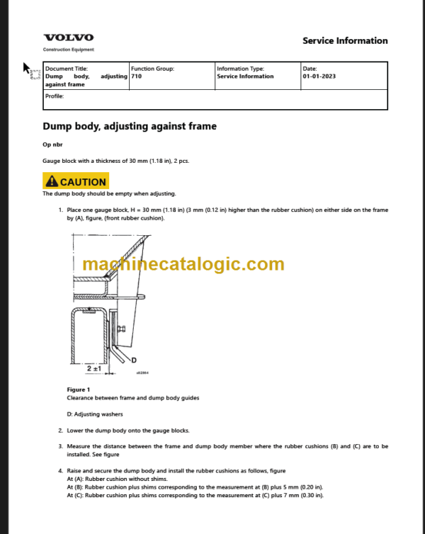 VOLVO A30 ARTICULATED HAULER SERVICE REPAIR MANUAL