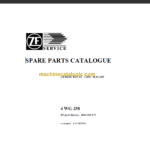 4WG258 Transmission Parts Catalogue