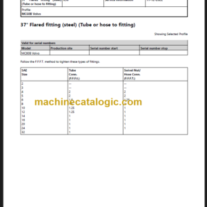 VOLVO MC60B SKID STEER SERVICE REPAIR MANUAL