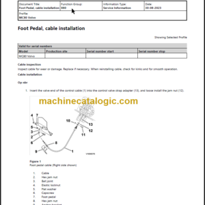 Volvo MC80 Service Manual PDF