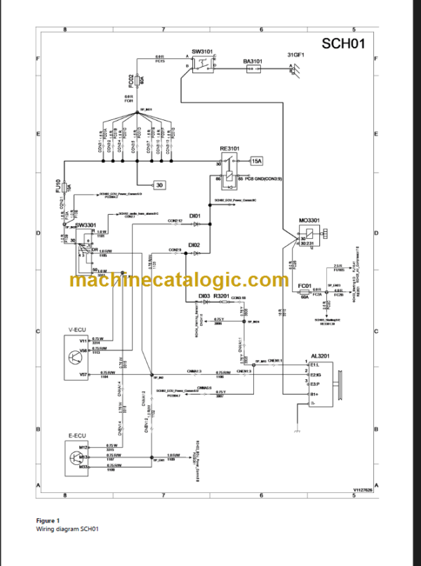 Volvo ECR58D Compact Excavator Service Manual