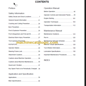 LIUGONG CLG 856 IV OPERATION MANUAL