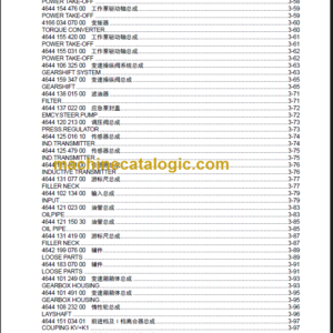 LIUGONG CLG 862 III PARTS MANUAL