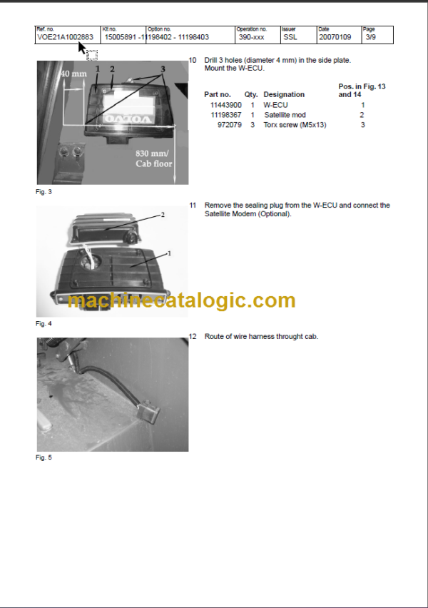 VOLVO MC80 SKID STEER SERVICE REPAIR MANUAL