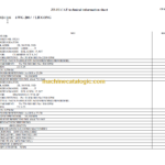 4WG200 Transmission Parts Catalogue