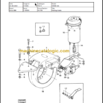 Volvo 5350B 4x4 BM Articulated Hauler Parts Manual