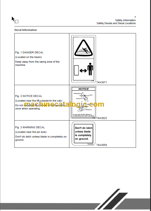 CLG422 OPERATION MANUAL