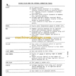 CLARK PMA-273 C500 355 PLANNED MAINTENANCE