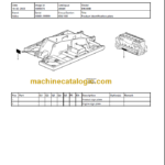 Volvo EW200B Excavator Parts Catalog Manual