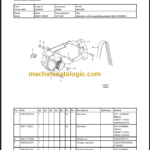 Volvo EW200B Excavator Parts Catalog Manual