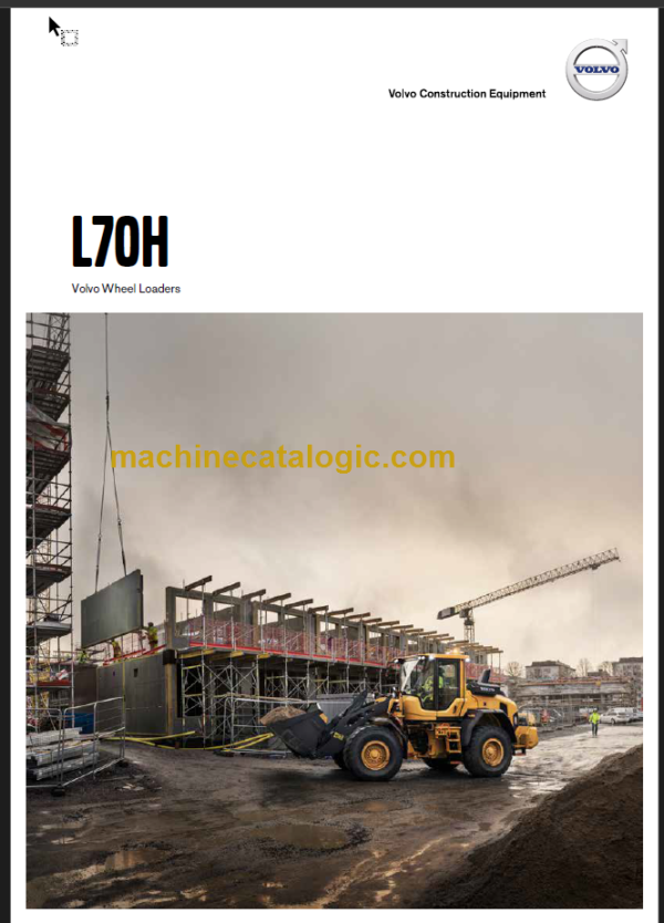 VOLVO L70H WHEEL LOADER PARTS CATALOG MANUAL