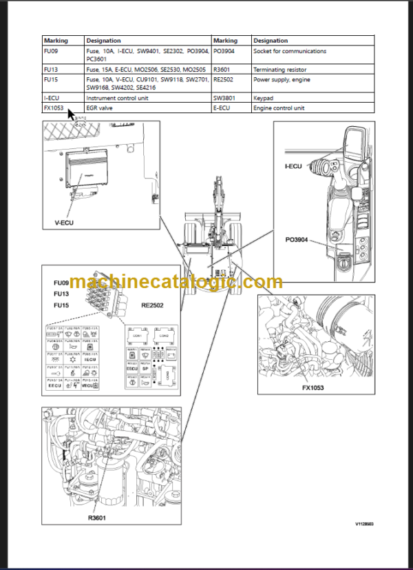 Volvo ECR58D Compact Excavator Service Manual