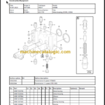 Volvo G940B Motor Grader Parts Manual