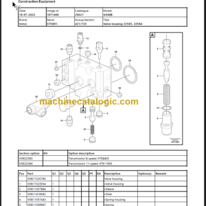 Volvo G940B Parts Manual PDF