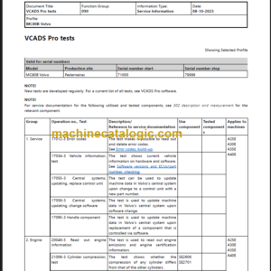 Volvo MC80B Skid Steer loader Service Repair Manual