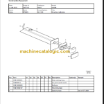 Volvo G960B Motor Grader Parts Manual