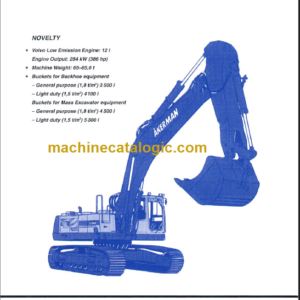 VOLVO EC650 AKERMAN SERVICE REPAIR MANUAL