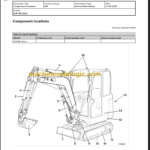 VOLVO ECR18E EXCAVATOR SERVICE REPAIR MANUAL