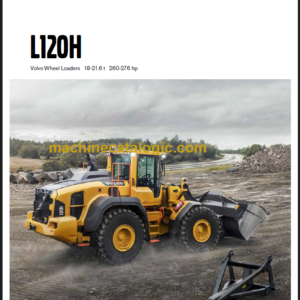 VOLVO L120H WHEEL LOADER PARTS MANUAL