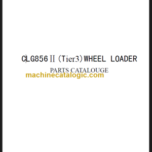 CLG856II TIER3 PARTS CATALOG