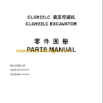 CLG922LC III PARTS MANUAL