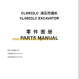 CLG922LC III PARTS MANUAL