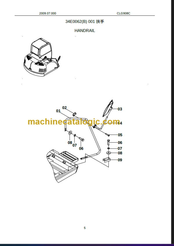 CLG908C III PARTS CATALOGUE