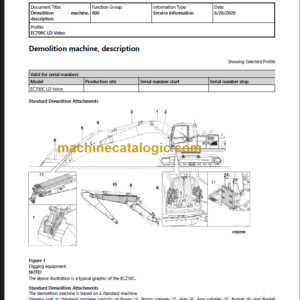VOLVO EC700C LD Service Manual PDF