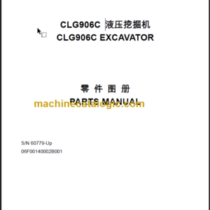 CLG906C III PARTS MANUAL