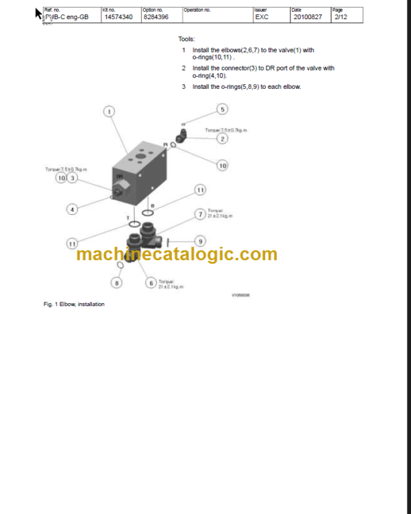 VOLVO EC700C L EXCAVATOR OPERATORS MANUAL