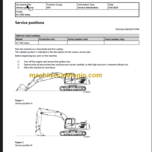 Volvo EC170D Service Manual PDF