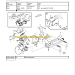 Volvo A25F Articulated Dump Truck Parts Catalog Manual
