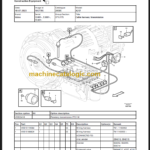 Volvo A25F Articulated Dump Truck Parts Catalog Manual