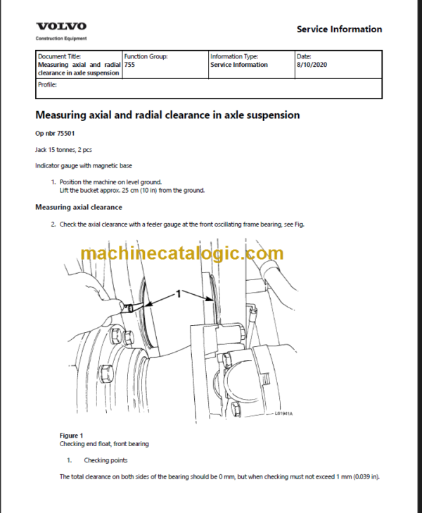 VOLVO L330C WHEEL LOADER SERVICE REPAIR MANUAL