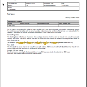 VOLVO L350H WHEEL LOADER SERVICE REPAIR MANUAL