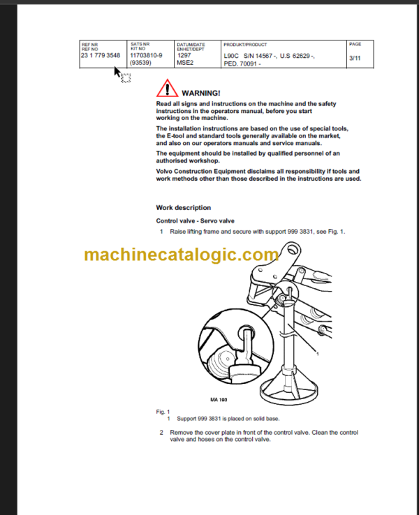 VOLVO L90C WHEEL LOADER SERVICE REPAIR MANUAL