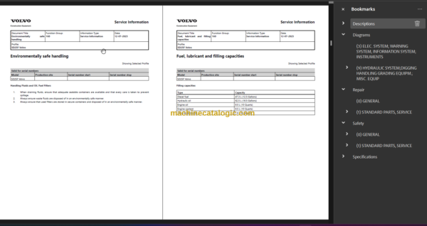 VOLVO SD25F SOIL SERVICE REPAIR MANUAL