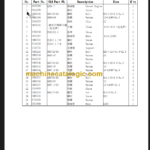CLG856II TIER3 PARTS CATALOG