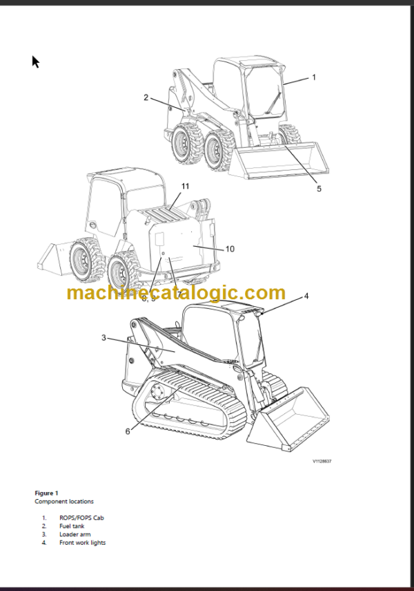 VOLVO MC110C SKID STEER SERVICE REPAIR MANUAL