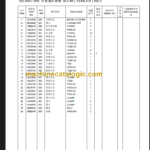 CLG365A 375A 385A PARTS CATALOG
