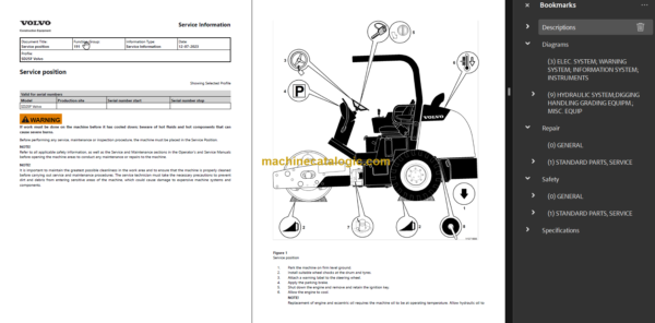 VOLVO SD25F SOIL SERVICE REPAIR MANUAL