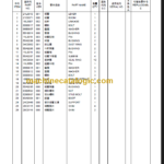 CLG816G PARTS MANUAL