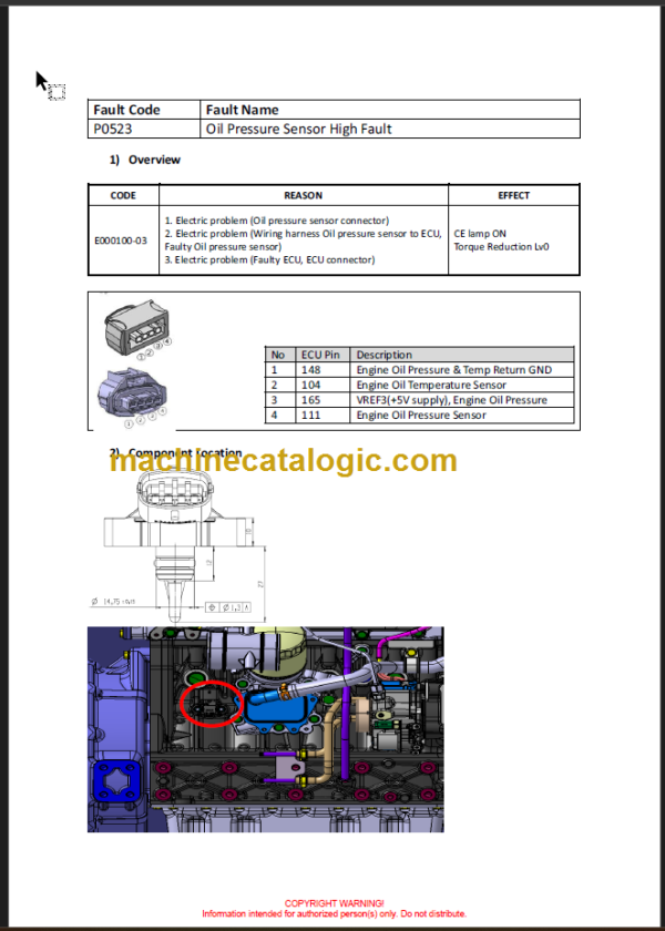 CLARK C60 70 75 80D SERVICE MANUAL