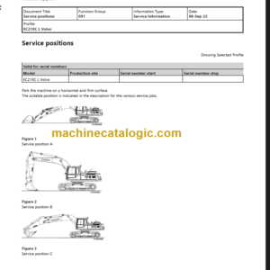 Volvo EC210CL Service Manual PDF